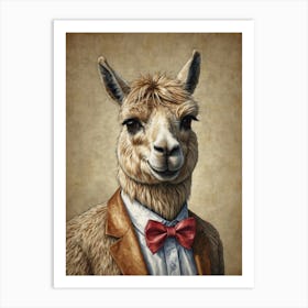 Llama 19 Art Print