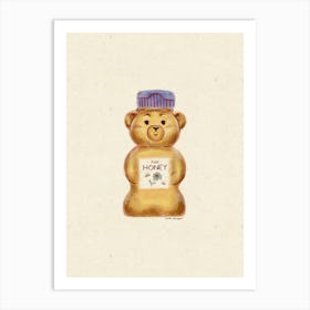 Honey Art Print