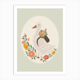 Mother Goose Art Print