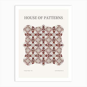 Tile Pattern Poster 57 Art Print