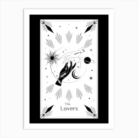 Lovers Tarot Art Print