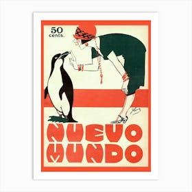 Nuevo Mundo Magazine Cover, Francisco Ramirez Art Print