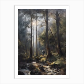 Walk In The Woods Art Print