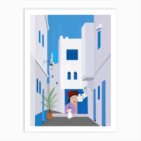 Asilah Medina Morocco Art Print