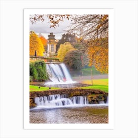 Trent Falls, United Kingdom Majestic, Beautiful & Classic (1) Art Print