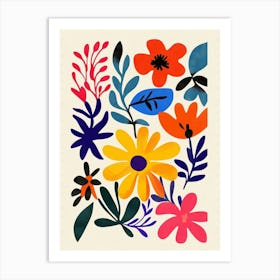 Floral Print 4 Art Print