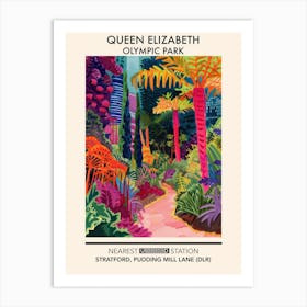 Queen Elizabeth Olympic Park London Parks Garden 3 Art Print