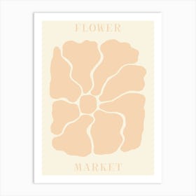 Flower Market Art Print