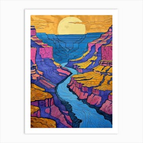 Grand Canyon Sunset Art Print