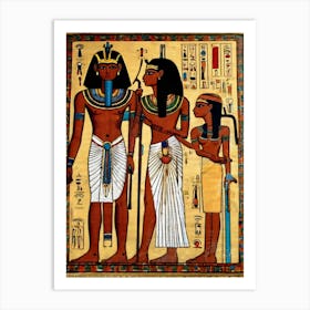 Egyptian Gods 2 Art Print