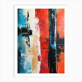 Abstract Painting, Boho Art Style 2 Art Print