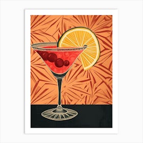 Cosmopolitan Art Deco Art Print