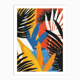 Tropical Leaves 90 Art Print