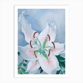 Georgia O'Keeffe - Pink Spotted Lily Art Print