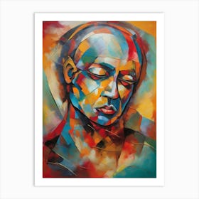 Portrait Of A Man Art Print