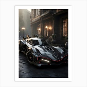 Batman Batmobile 10 Art Print