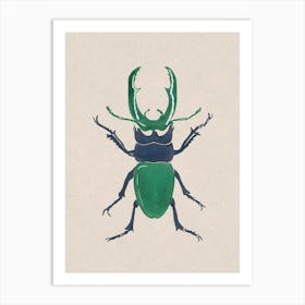 Beetle Art Print