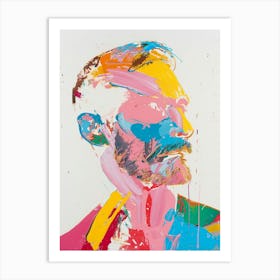 Portrait Of A Man Art Print