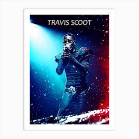 Travis Scott 51 Art Print