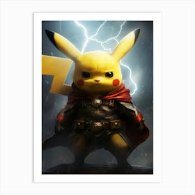 Pikachu 2 Art Print