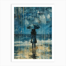 Just A Drop In The Ocean Art Print