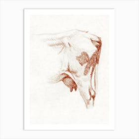 Back Legs Of A Cow 1, Jean Bernard Art Print