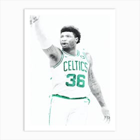 Marcus Smart Boston Celtics Art Print