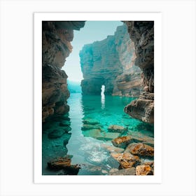 Caves In The Rock 2 Art Print