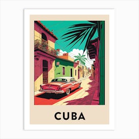 Cuba 2 Vintage Travel Poster Art Print