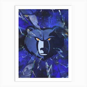 Memphis Grizzlies 1 Art Print