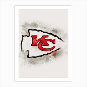 Kansas City Chiefs Painting Art Print