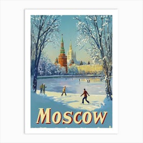 Aihrgdesign A Mid Century Modern Travel Poster For Moscow Sho 42d9c306 2cdc 40fc 8c4c 77d255a3ca41 3 Art Print