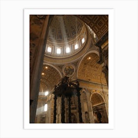 St. Peter's Cathedral Ceiling Art Print