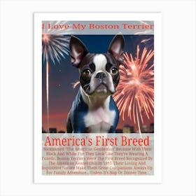 America's Breed ~Reimagined 1 Art Print