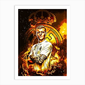 Real Madrid Art Print