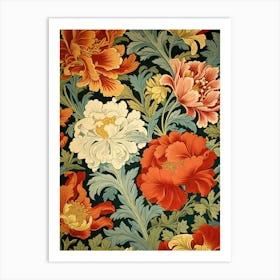 Floral Pattern 92 Art Print