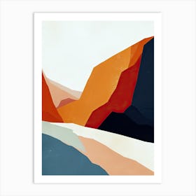 Abstract Landscape Minimalism Art Print