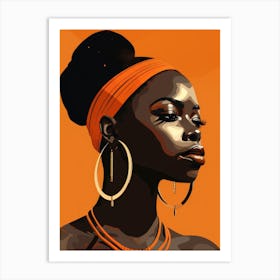 African Woman 60 Art Print