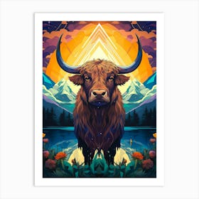 Highland Bull 1 Art Print