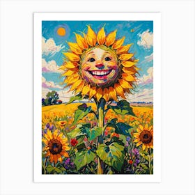 'Sunflower' Art Print