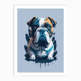 Bulldog Art Print