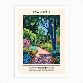 Kew Green London Parks Garden 3 Art Print