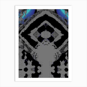 Psychedelic Abstract Painting 3 Art Print