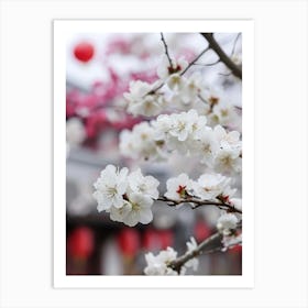 Cherry Blossoms In Spring Art Print