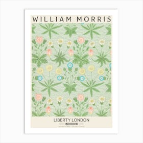 Liberty Print William Morris Daisy Flowers Art Print