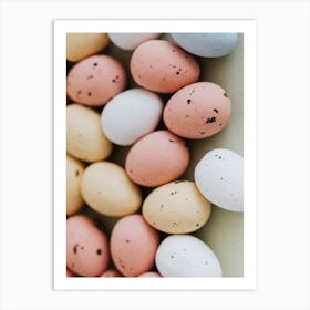 Easter Eggs 75 Art Print