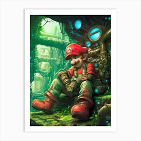 Mario Bros 2 Art Print