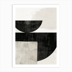 Troms Stone Park Bauhaus Minimalist Art Print