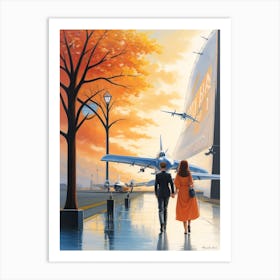 'Airport' Art Print