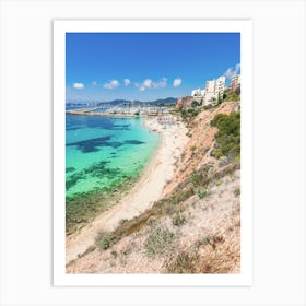 Mallorca Portals Vells Beach Art Print